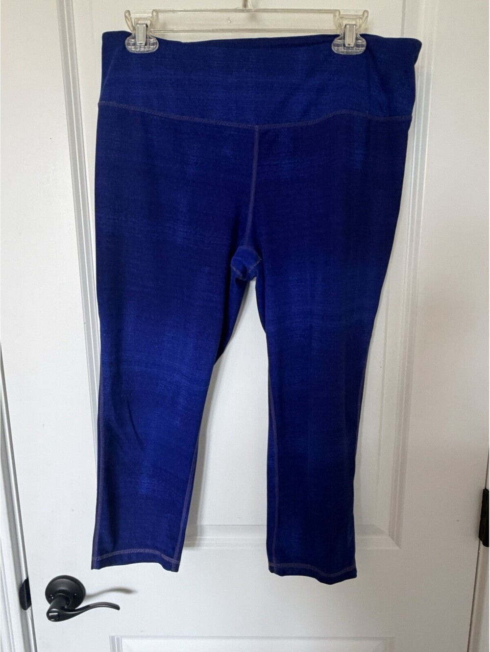 Tangerine Yoga Leggings Size XL Black And Orange